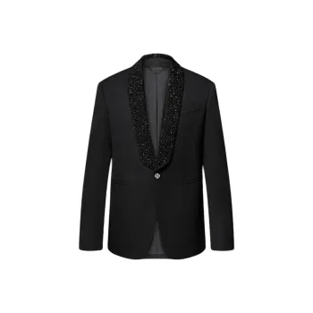 LOUIS VUITTON Made To Order Embellished Evening Tuxedo