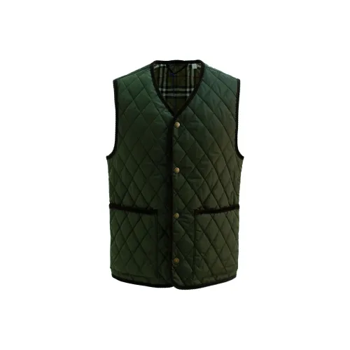 Burberry Quilted V Neck Sleeveless Gilet