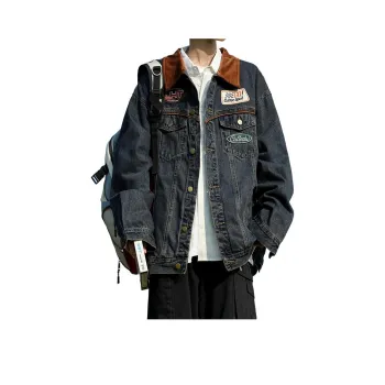 SOCKKEY Denim Jacket Unisex Blue