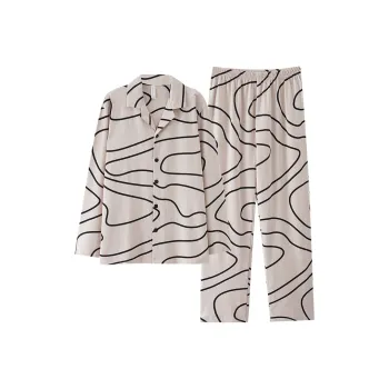 FENTENGCARE Pajama Set Men's Khaki