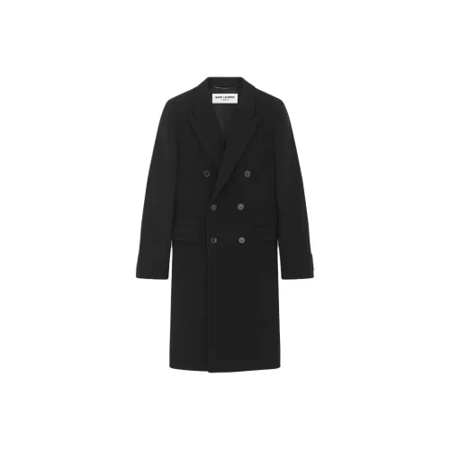 SAINT LAURENT Double breasted Coat