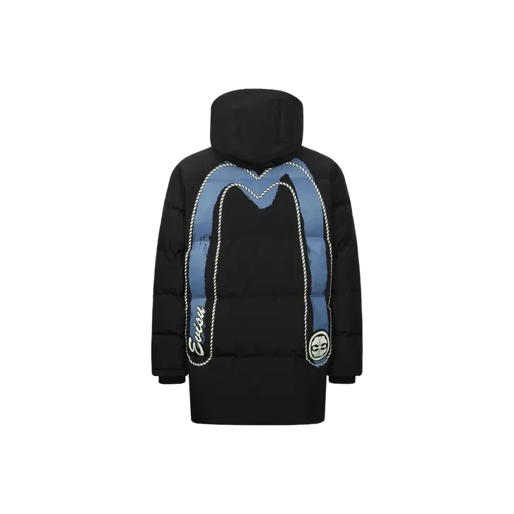 EVISU Down Jackets Men Black-0