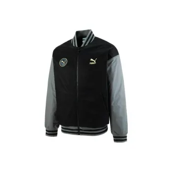 PUMA Baseball Jacket Unisex Black