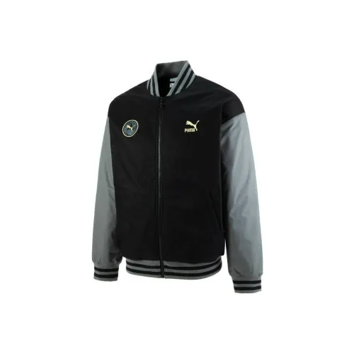 PUMA Baseball Jacket Unisex Black