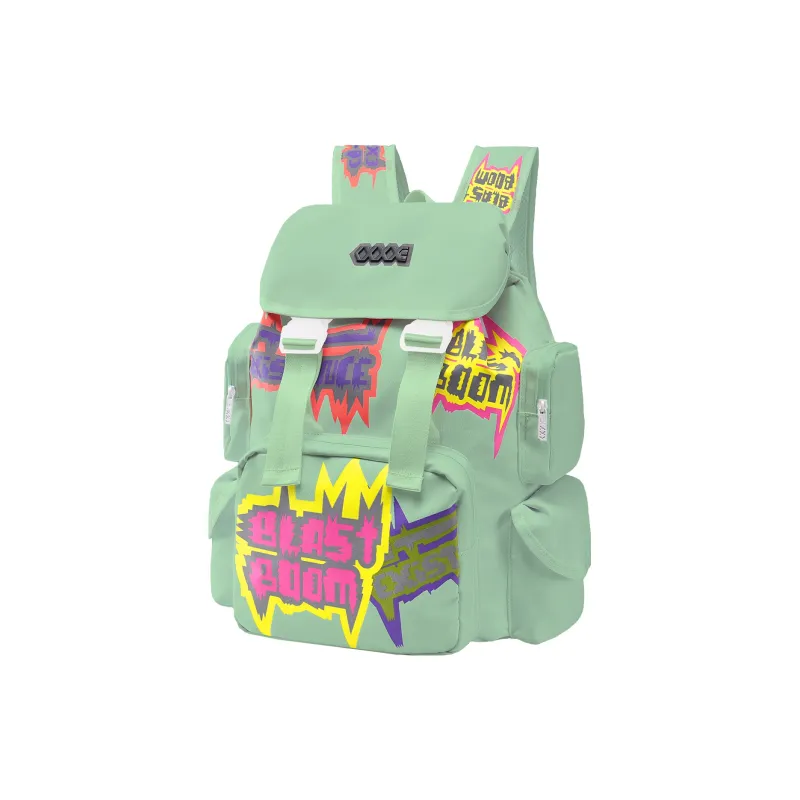 COEXISTENCE Polyester Backpack Basketball Bag Tubas Unisex White-31