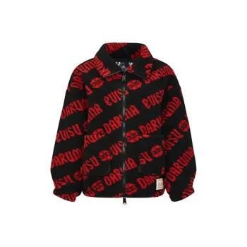 EVISU Velvet Jackets Women's Black Red