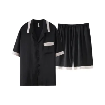 XIAFENYAN Pajama Set Unisex Black