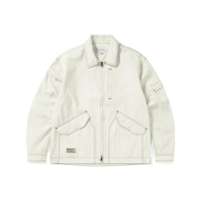 Thisisneverthat Jackets Unisex White-0