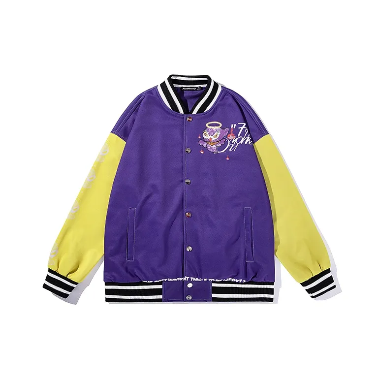 FireMonkey Baseball Jerseys Unisex Purple-0