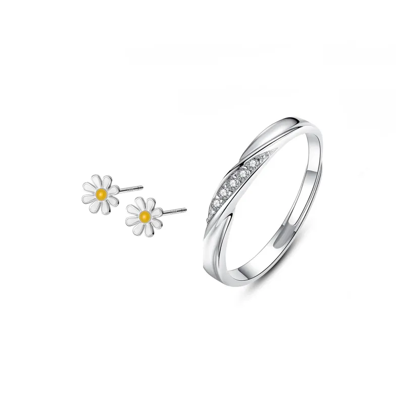 Kowloonko Couple's Rings Women's-5