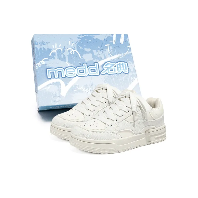 Medd Lightweight Breathable Height Increasing Low Top Skateboard Shoes Unisex-10
