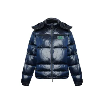 EMPORIO ARMANI Logo patch Puffer Jacket