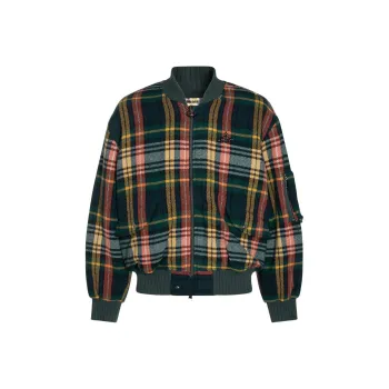 Vivienne Westwood Zipped Checked Jacket