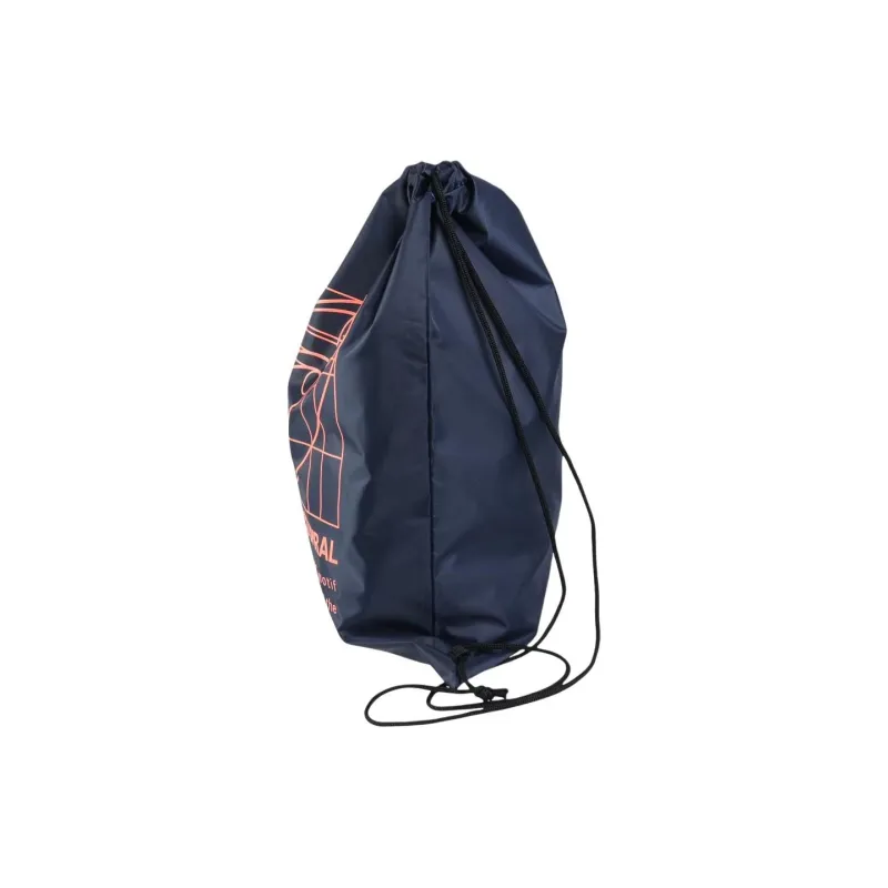 Asics Polyester Backpack Large Size Men's Midnight Blue With Coral-3