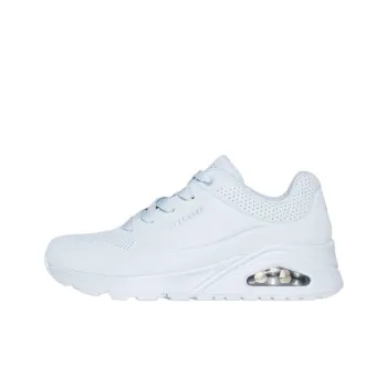 Skechers Uno Stand Low Top Casual Shoes Women's White