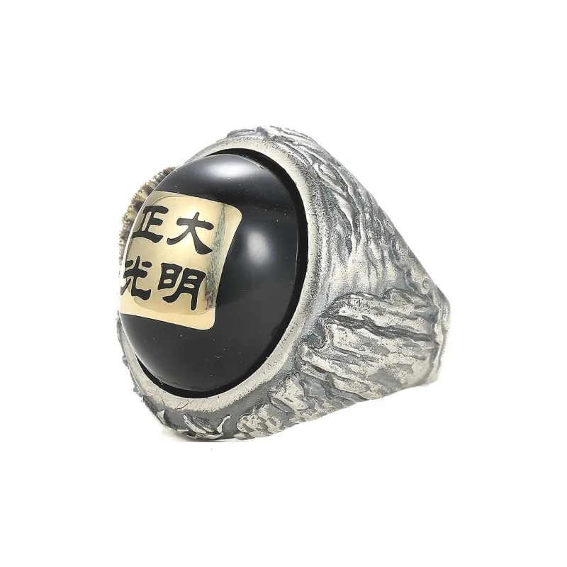 Ruibeila Sterling Silver Rings Men-2
