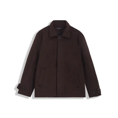I'm David Coat Unisex Dark Brown