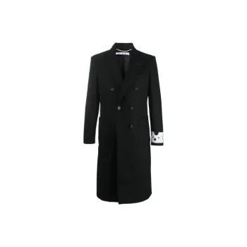 OFF WHITE Logo Long Coat