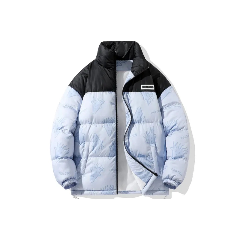FIDO DIDO Puffer Jackets Unisex-6