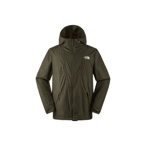 THE NORTH FACE Breathable UV Protection Sun Protection Clothing Men's Green