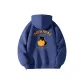 [Blockbuster Spring and Autumn Style]Blue (MA Hug Orange Black Cat Chest Label _Ma Hug Orange Black Cat Back Label)