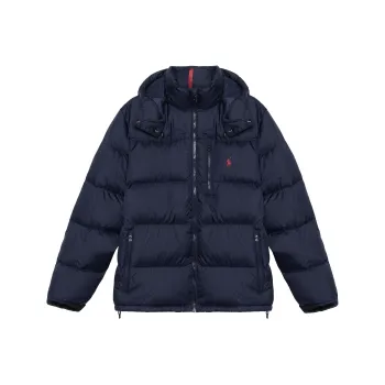 Polo Ralph Lauren FW22 Down Jacket Men's Marine Blue