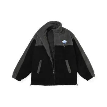 GENANX Jacket Loose Fit Unisex Thickened Jacket Unisex