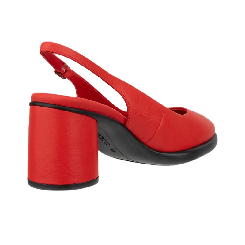 Ecco SCULPTED LX 55 Chunky Heel High Heels 5.5cm Women's Red-2