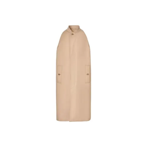 Burberry Coats Men Soft Yellow Umber