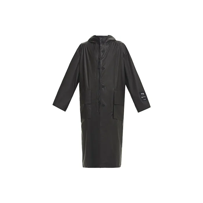 Y 3 Coats Unisex Black-0