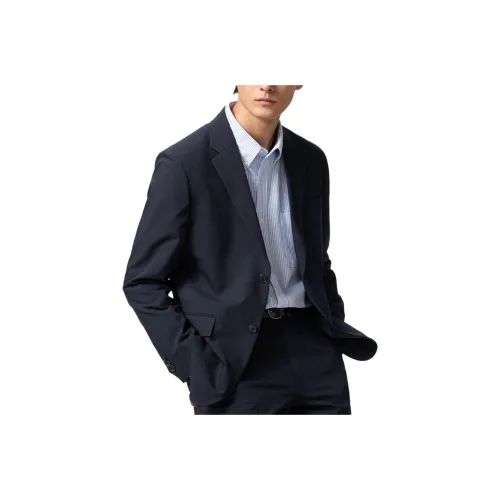 UNIQLO Business Suit Men's Navy Blue
