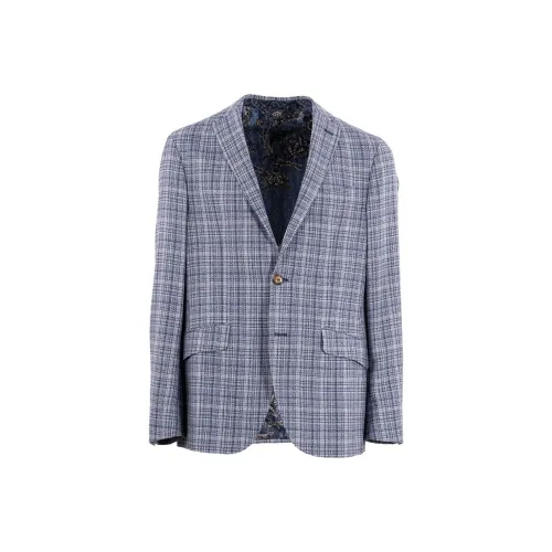 ETRO Check Jersey Blazer