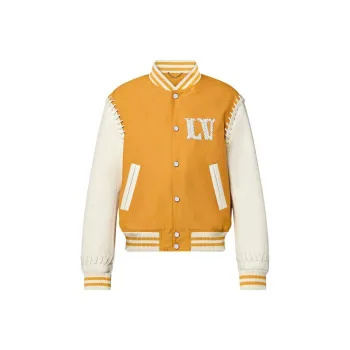 LOUIS VUITTON Embroidered Varsity Blouson