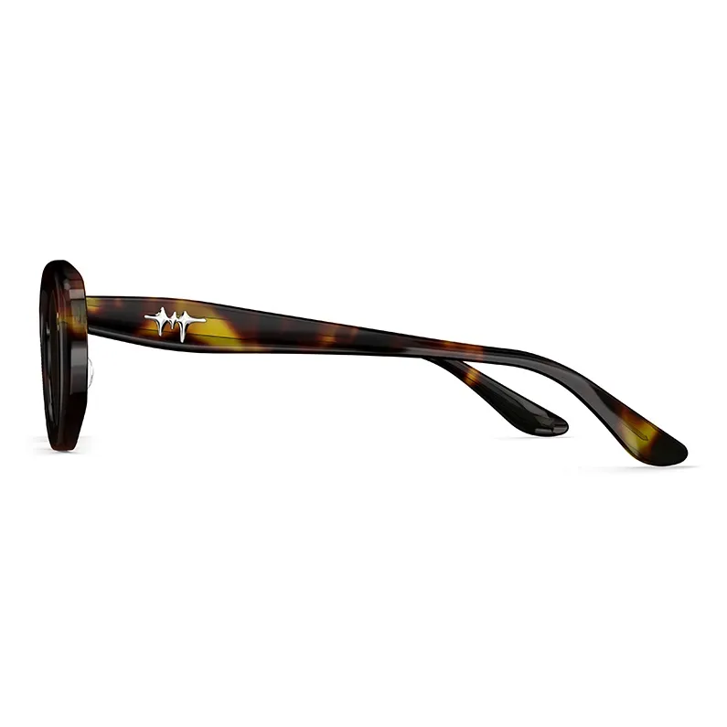 MOLSION Plate Frame Cat Eye Sunglasses Unisex-8
