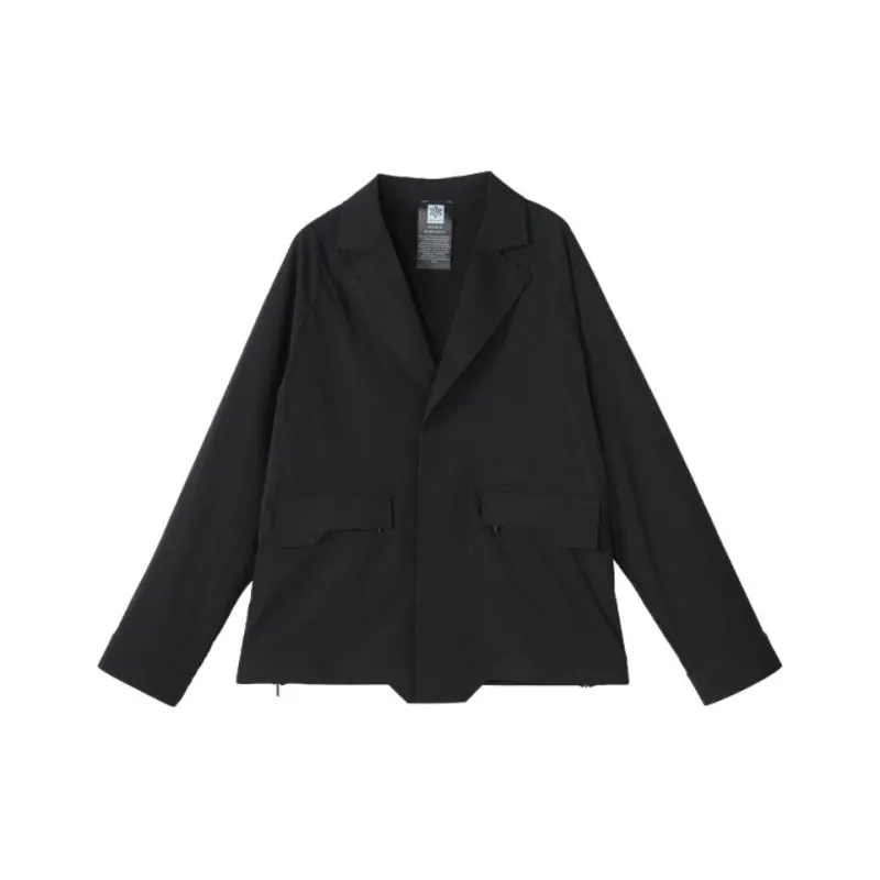 NORVINCY Western Suit Collar Jacket Unisex-0