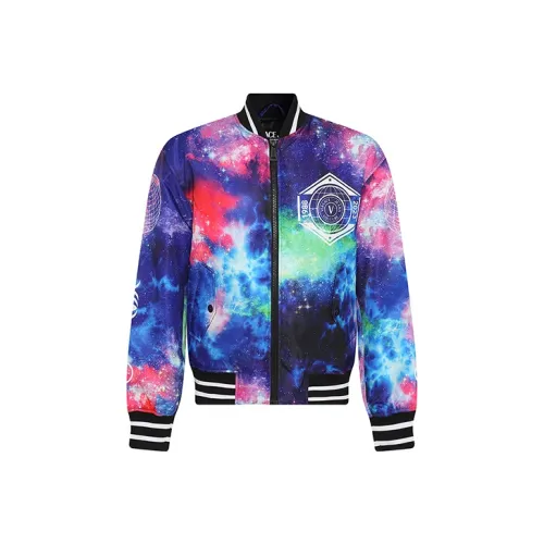 VERSACE JEANS COUTURE FW22 Puffer Jacket Men's Blue