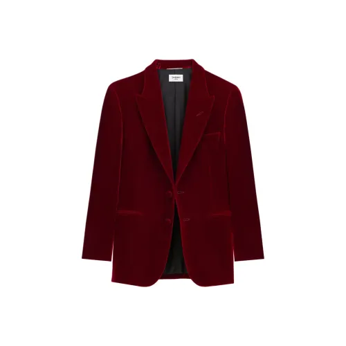 SAINT LAURENT Business Suit Men's Red