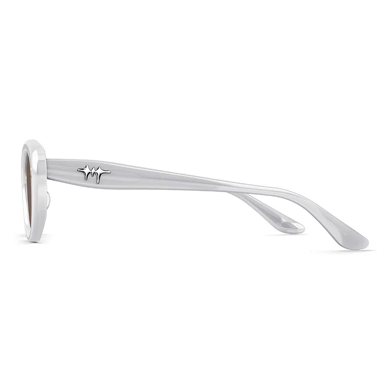 MOLSION Plate Frame Cat Eye Sunglasses Unisex-17