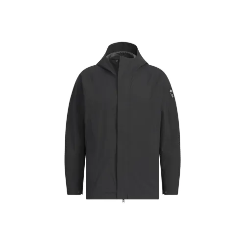 Adidas Wuji Series Waterproof, Windproof, And Breathable Windbreaker Jacket Men's Black