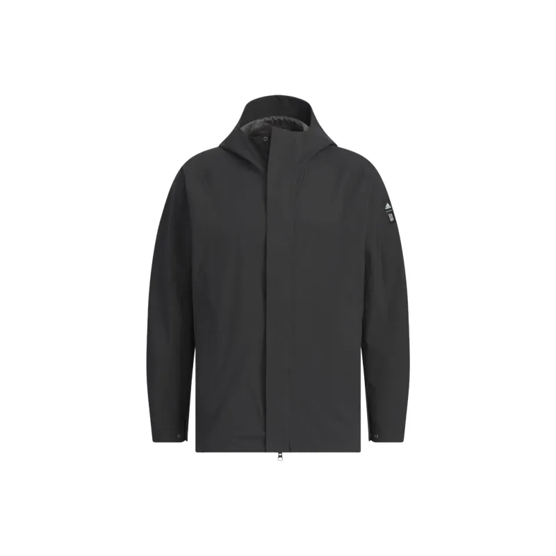 Adidas Wuji Series Waterproof, Windproof, And Breathable Windbreaker Jacket Men's Black-0