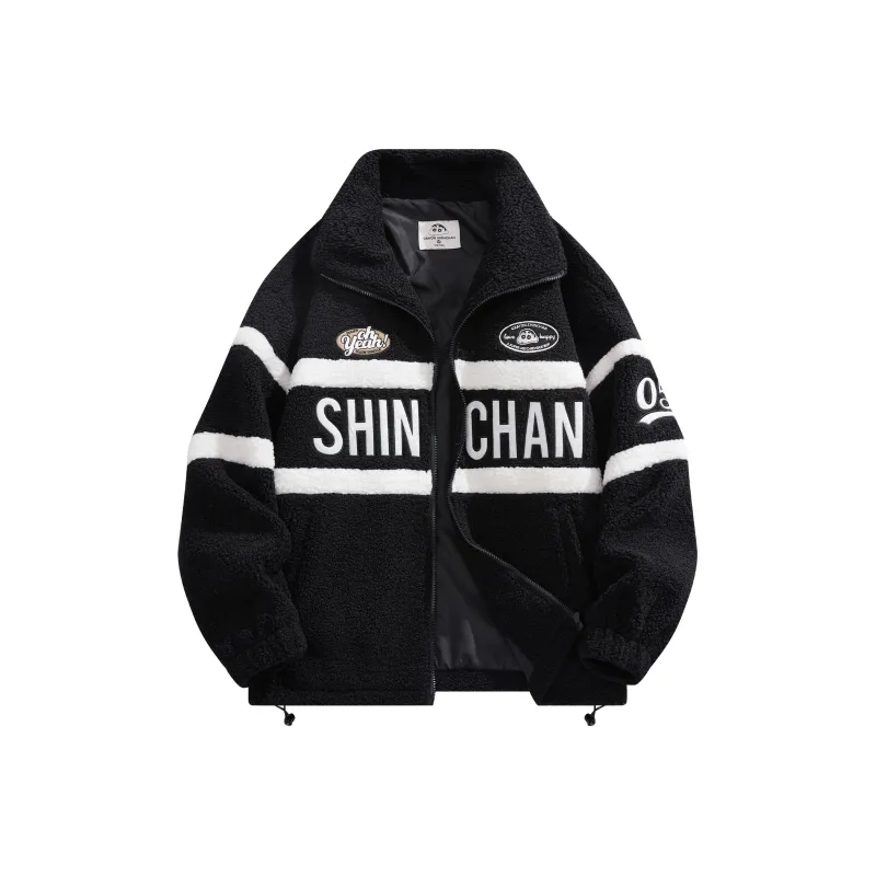 Crayon Shinchan Velvet feel Coat Unisex-0