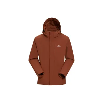 UNIWOLF Water Resistant Windproof Breathable Wear Resistant Warm Cold Resistant Rainproof Windbreaker Jacket Unisex