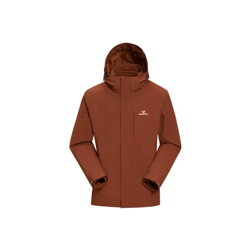 UNIWOLF Water Resistant Windproof Breathable Wear Resistant Warm Cold Resistant Rainproof Windbreaker Jacket Unisex