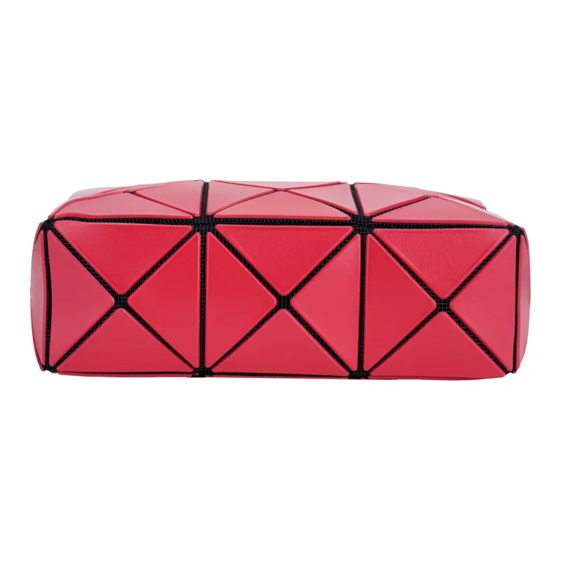 ISSEY MIYAKE Polyvinyl Chloride Resin Shoulder Bag Regular Women's Red-3