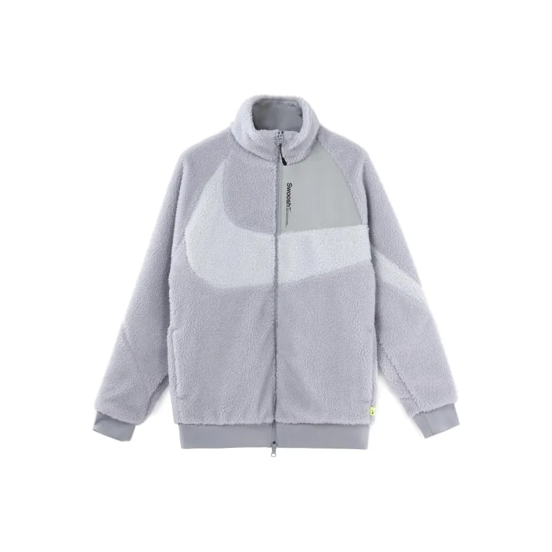 Nike Velvet Jackets Men Wolf Gray-0