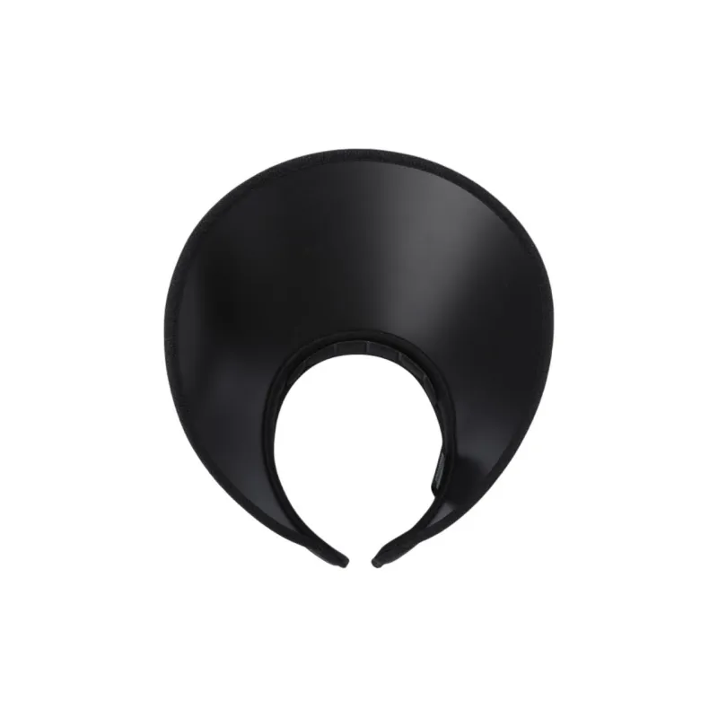 DESCENTE Polyester Rayon Polyurethane Sun Protection Hats Women's Black-3