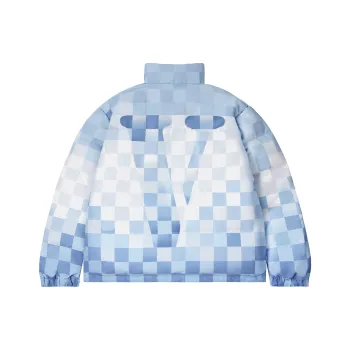 VLONE Down Jackets Unisex White Blue