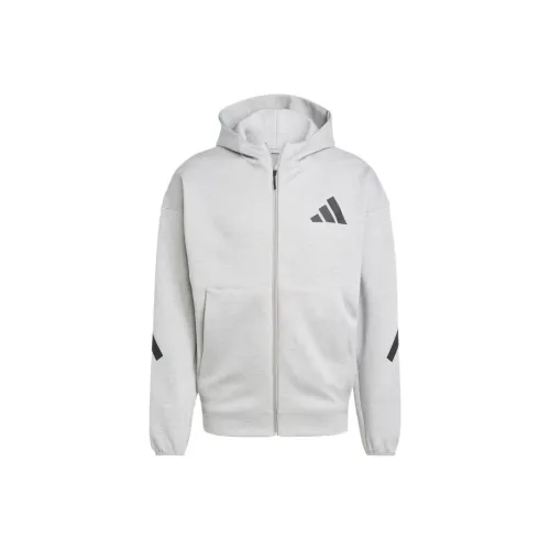 Adidas Free Shipping With AdiClub Z.N.E. Full Zip Hooded Track Jacket