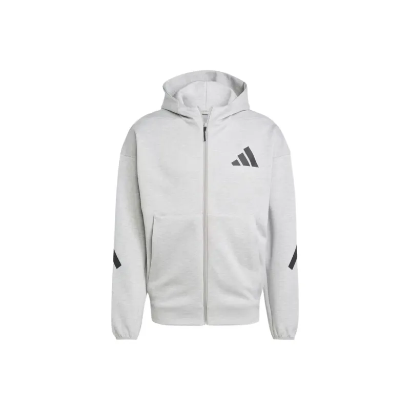Adidas Free Shipping With AdiClub Z.N.E. Full Zip Hooded Track Jacket-0