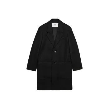 AMIPARIS Paris Single Breasted Long Coat